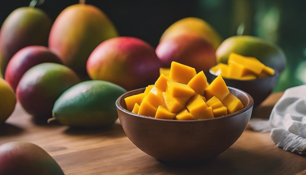 different types of mangoes