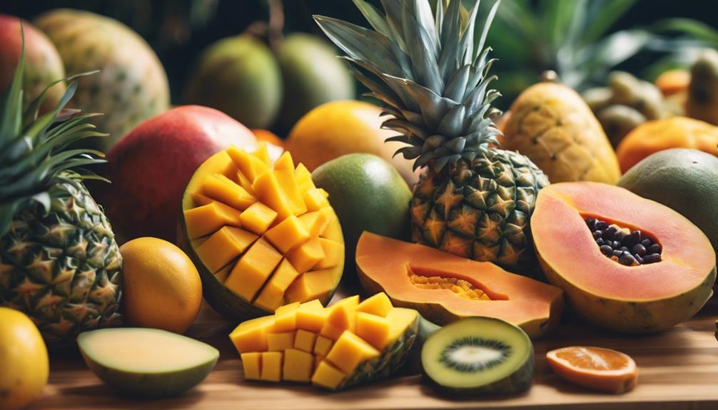 diverse fruit options available