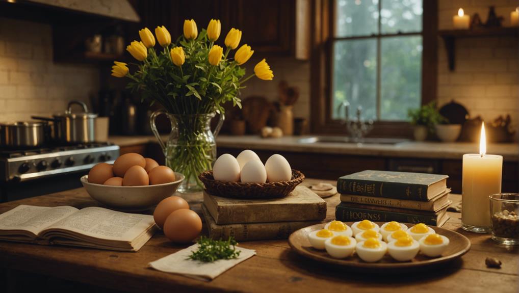 egg cellent history and recipe