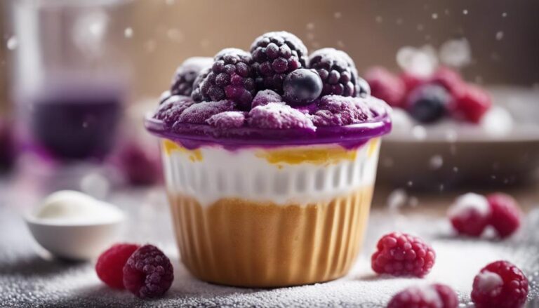 Ovo Vegetarianism Berry and Egg White Soufflé