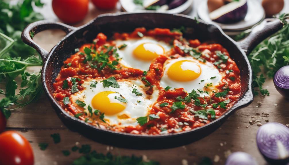 eggplant shakshuka for vegetarians