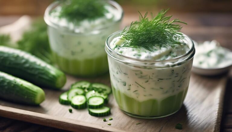 Sous Vide Cucumber Cups With Yogurt and Dill