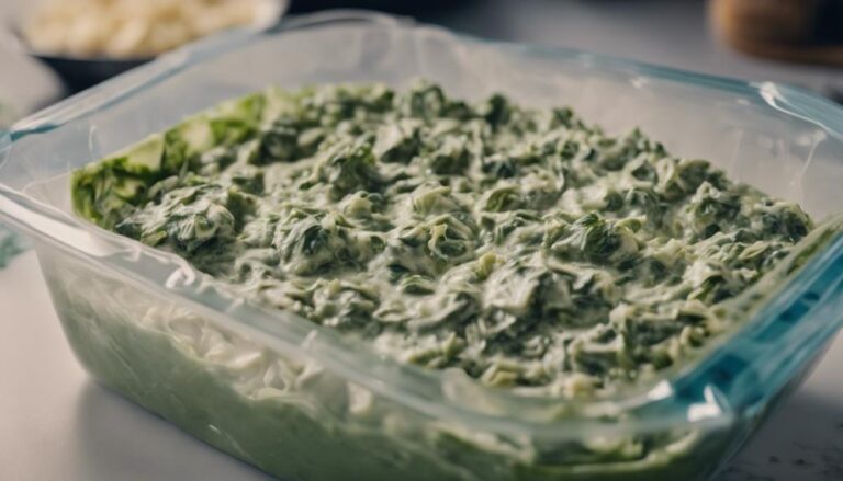 Sous Vide Spinach and Artichoke Dip