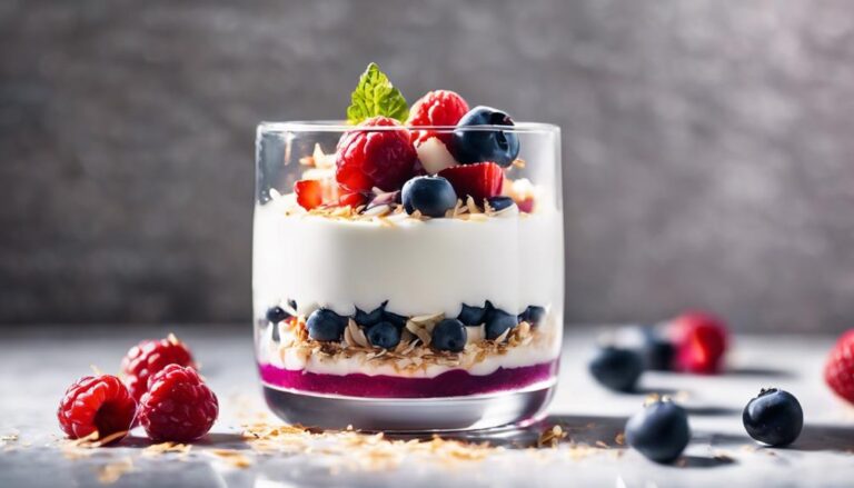 Sous Vide Coconut Cream and Berry Parfait