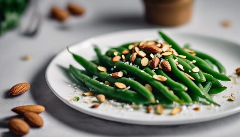 Sous Vide Green Bean Almandine With Toasted Almonds