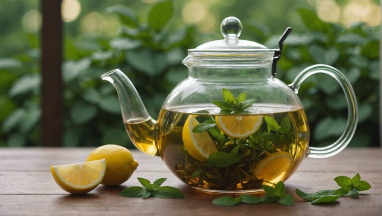 Sous Vide Herbal Tea With Lemon and Mint