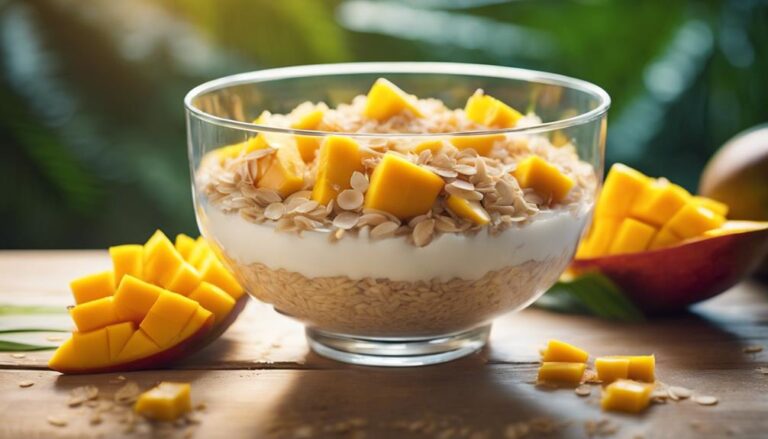 Sous Vide Tropical Mango-Coconut Oatmeal