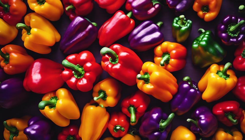 explore colorful bell peppers