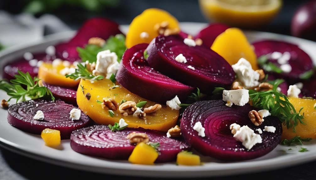 exploring beet flavor combinations