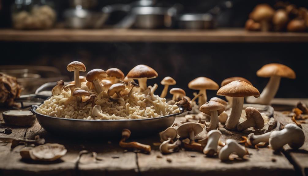 exploring different mushroom types