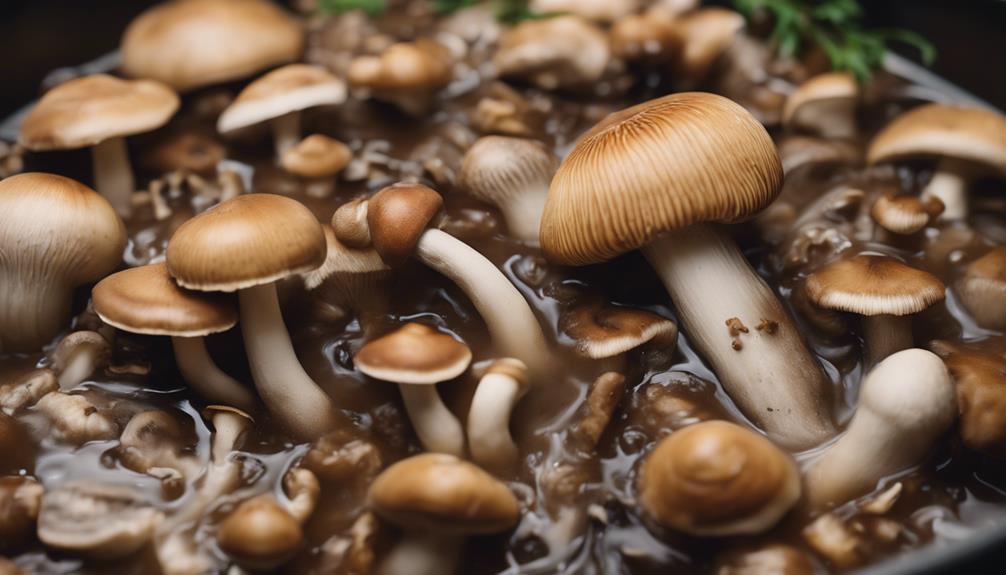 exploring different types of mushrooms