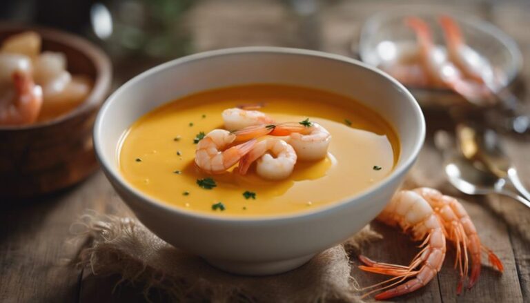 Sous Vide Seafood Bisque With Saffron