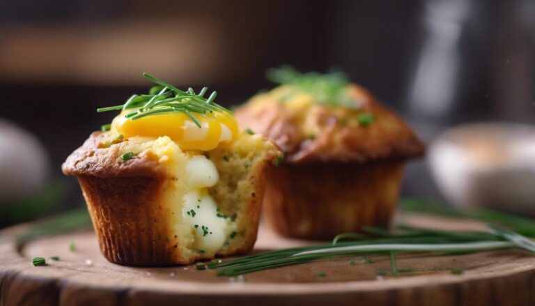 Organic Egg Sous Vide Muffins With Local Chives