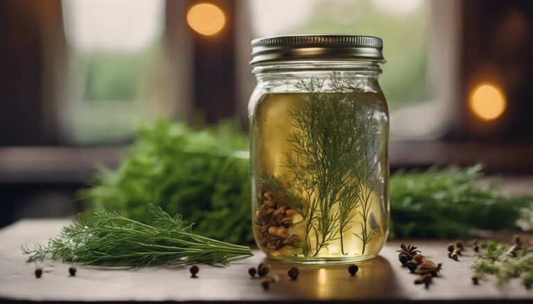 Sous Vide Infused Aquavit With Dill and Caraway