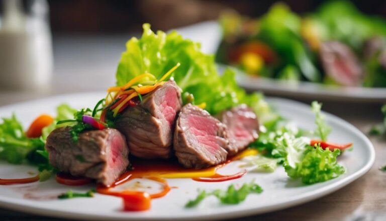 Sous Vide Beef Lettuce Wraps