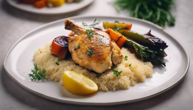 Sous Vide Garlic Lemon Chicken Thighs