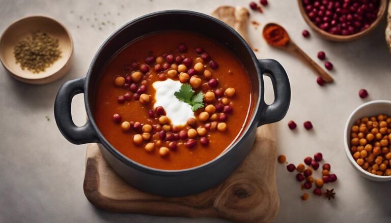 Sous Vide Moroccan Spiced Chickpea Soup