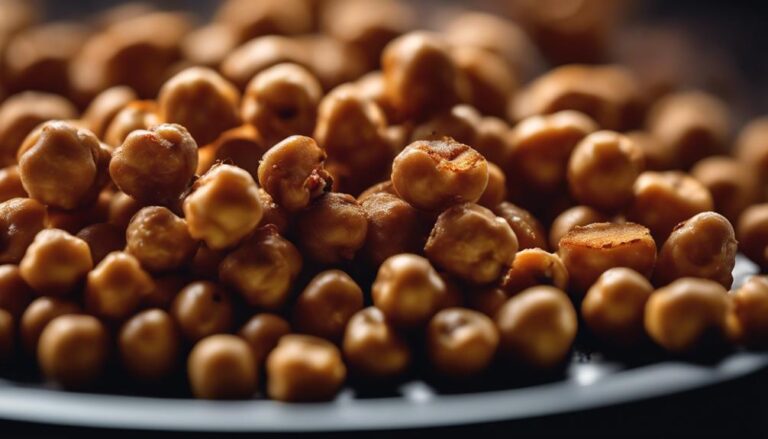 Sous Vide Spicy Roasted Chickpeas