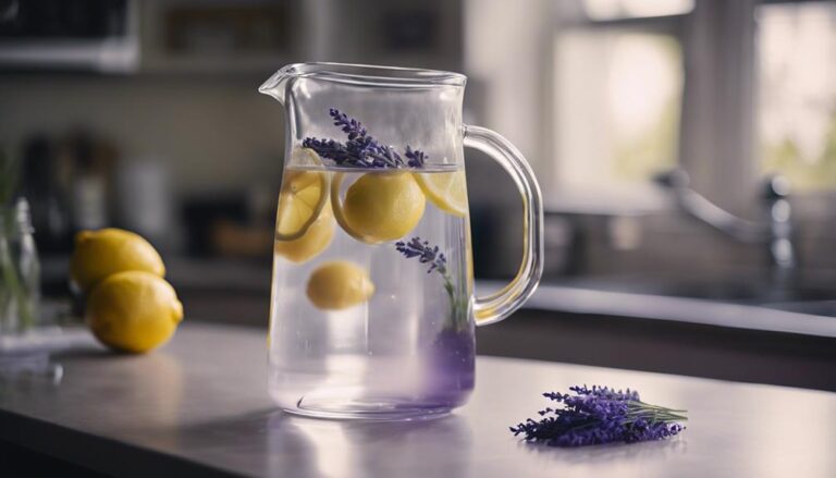 Sous Vide Lemon and Lavender Detox Water