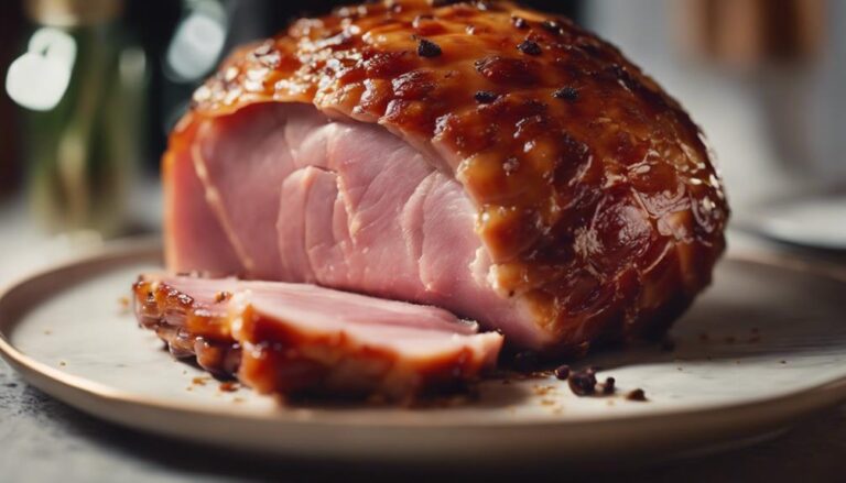 Sous Vide Glazed Ham With Clove and Mustard