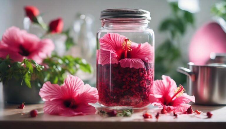 Sous Vide Herbal Tea With Hibiscus and Rosehips