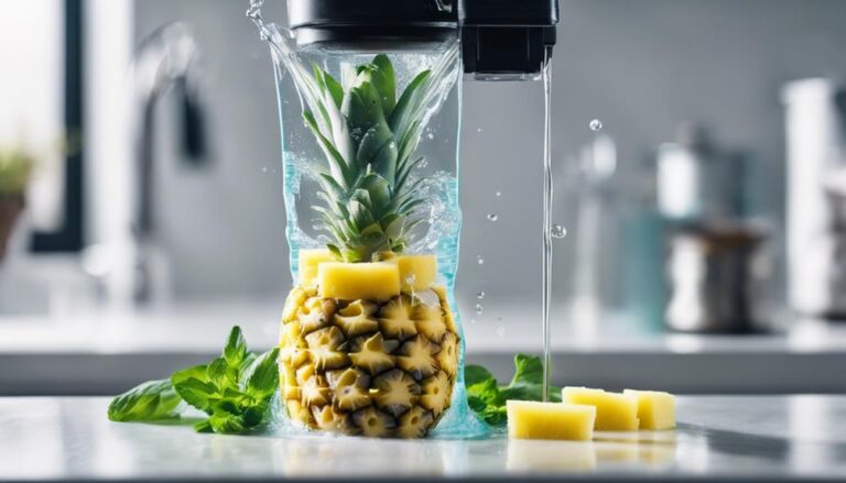 Sous Vide Pineapple and Mint Infusion