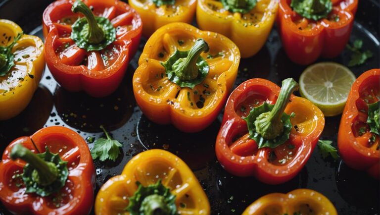 Sous Vide Roasted Bell Peppers