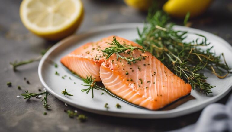 Sous Vide Lemon-Thyme Salmon Fillets