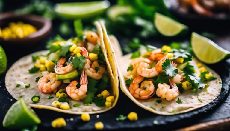 Sous Vide Garlic-Lime Shrimp Tacos