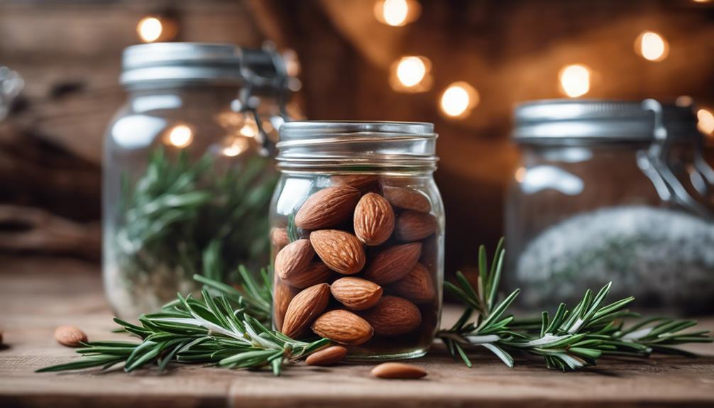 flavorful sous vide almonds