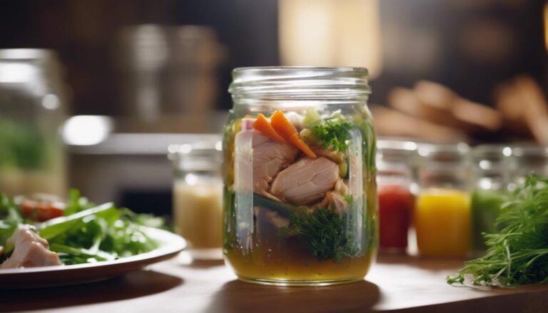 Organic Chicken and Vegetable Broth Sous Vide