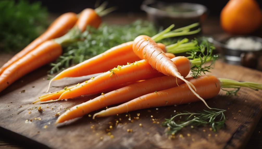 flavorful sous vide carrots