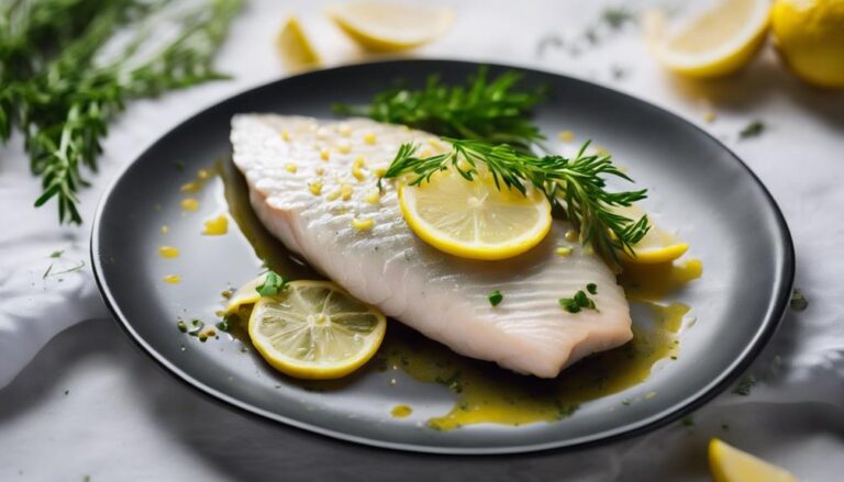 Sous Vide Garlic Lemon Tilapia