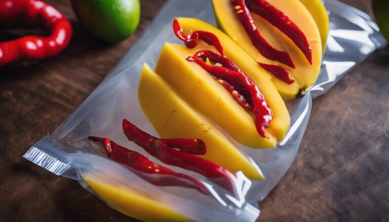 Sous Vide Mango With Chili and Lime