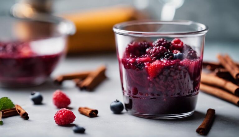 Sous Vide Berry Compote With Cinnamon