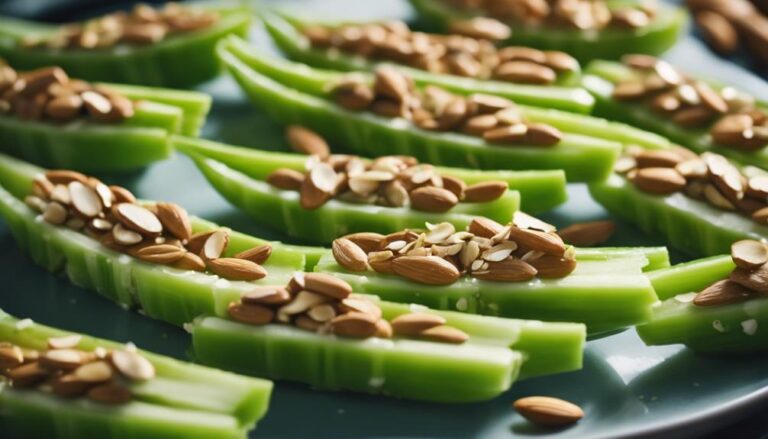 Sous Vide Celery and Almond Butter Boats