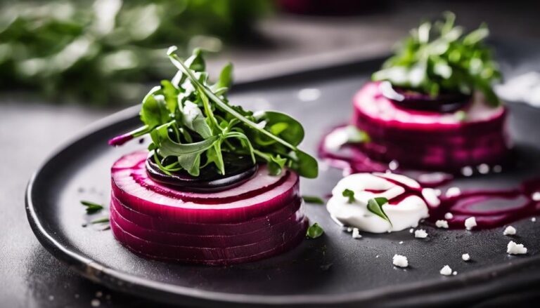 Sous Vide Beet and Goat Cheese Salad