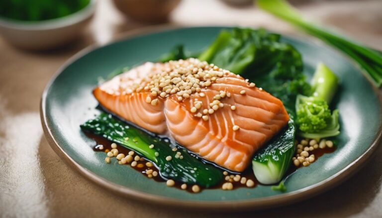 Sous Vide Asian-Style Salmon With Bok Choy