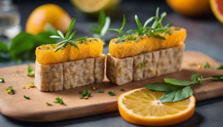 Sous Vide Citrus Infused Organic Tempeh