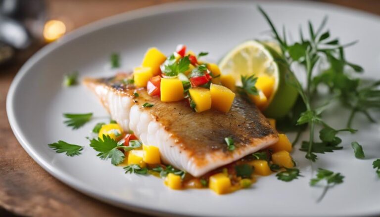 Sous Vide Tilapia With Mango Salsa for a Light Meal