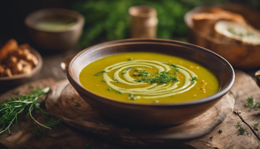 flavorful split pea soup