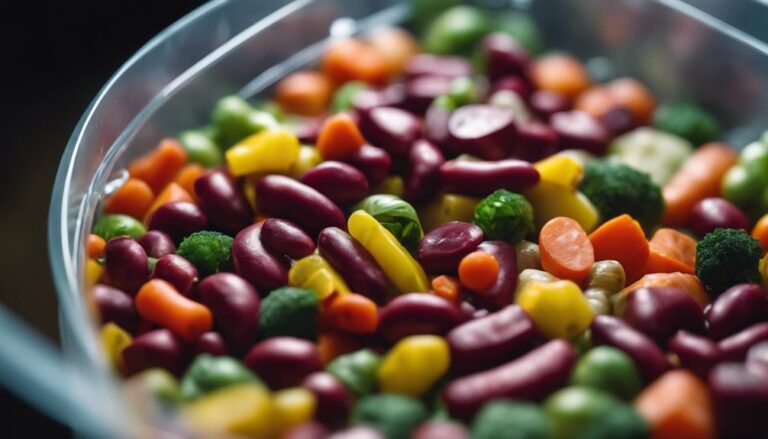 Sous Vide Vegetable Minestrone With Kidney Beans