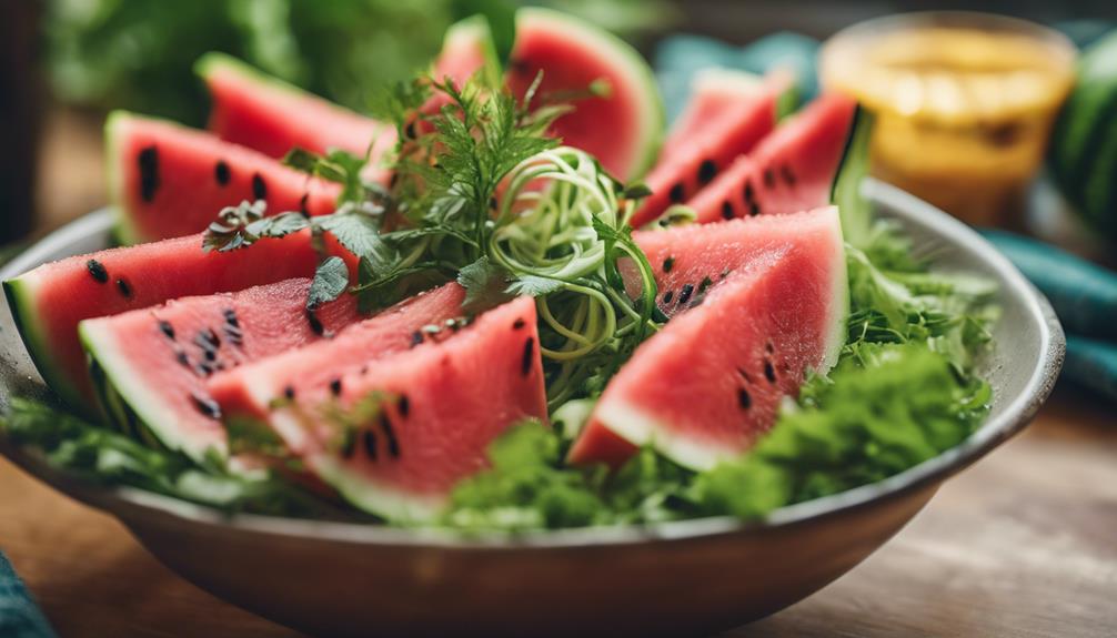 flavorful watermelon salad recipe