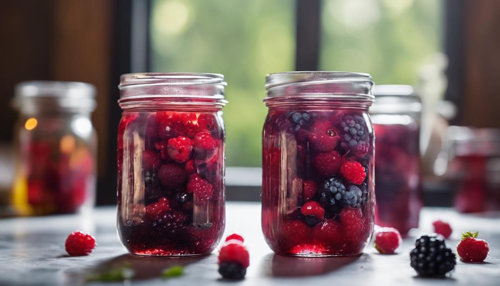 foraging for wild fruit