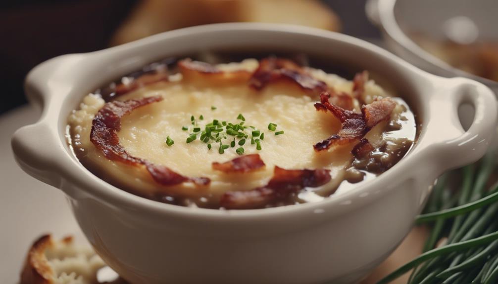 french onion soup variation