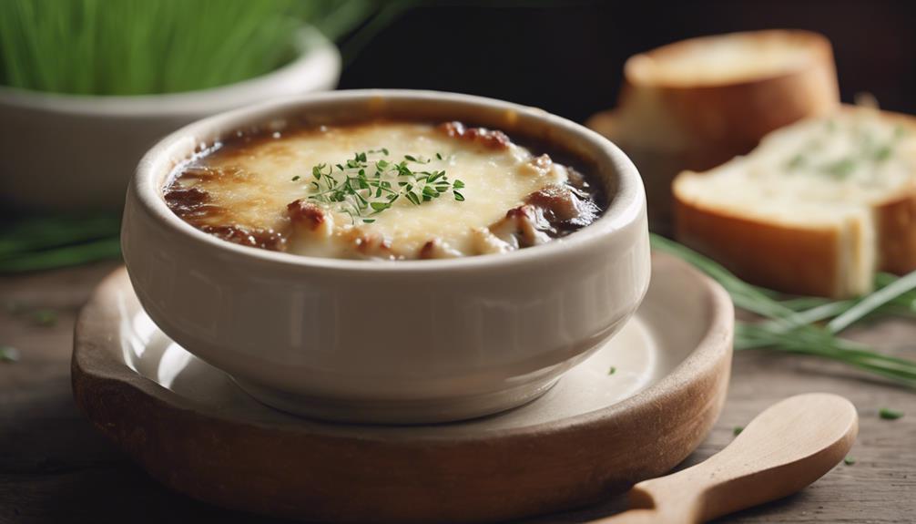 french onion soup variation