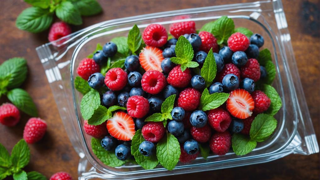 fresh berries in recipes