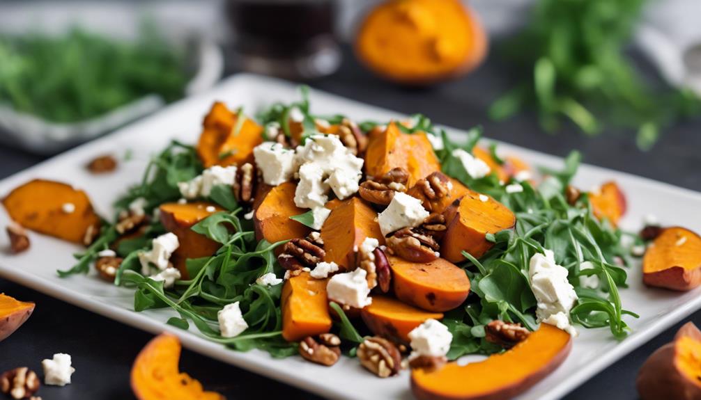 fresh crunchy salad ingredients