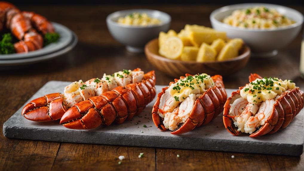 fresh lobster tail options