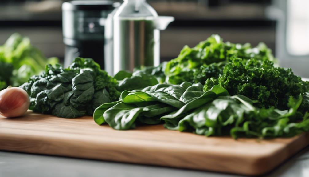 fresh salad ingredients available